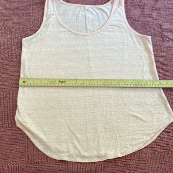 Linen blend light peach tank top by Old Navy Top Sleeveless Style - Picture 8 of 16